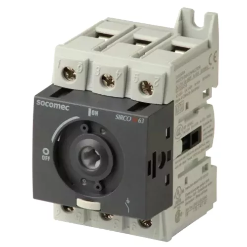 SOCOMEC Kapcsoló hajtás nélkül SIRCO M2 3P 63A - 22003006