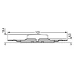 WAGO 221-2503 Rögzítő adapter 3-as 221-2411-hez