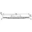 WAGO 221-2504 Rögzítő adapter 4-es 221-2411-hez
