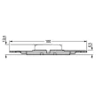 WAGO 221-2505 Rögzítő adapter 5-ös 221-2411-hez