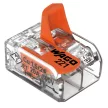 WAGO 221-412 Vezeték összekötő oldható 2P 0,2-4mm2 100db/csomag