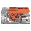 WAGO 221-413 Vezeték összekötő oldható 3P 0,2-4mm2 50db/csomag