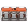 WAGO 221-413 Vezeték összekötő oldható 3P 0,2-4mm2 50db/csomag