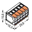 WAGO 221-420 Vezeték összekötő oldható 10P 0,2-4mm2