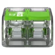 WAGO 221-422 Vezeték összekötő oldható 2P 0,2-4mm2 GREEN RANGE