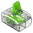 WAGO 221-422 Vezeték összekötő oldható 2P 0,2-4mm2 GREEN RANGE