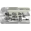 WAGO 221-482 Vezeték összekötő oldható robbanás biztos alkalmazásokhoz 2P 0,2-4mm2