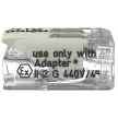 WAGO 221-482 Vezeték összekötő oldható robbanás biztos alkalmazásokhoz 2P 0,2-4mm2
