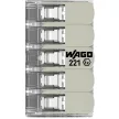 WAGO 221-485 Vezeték összekötő oldható robbanás biztos alkalmazásokhoz 5P 0,2-4mm2 25db/csomag