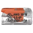 WAGO 221-612 Vezetékösszekötő 2-es 6mm2 50db/csomag