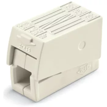   WAGO 224-112 Csillárkapocs 2 vezetékes 2x1-2,5mm2 tömör, 1x0,5-2,5 hajlékony