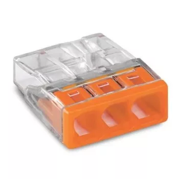   WAGO 2273-203 Compact Vezeték összekötő 3x0,5-2,5mm2 100db/csomag