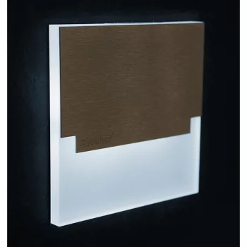   KANLUX 23803 Lépcsővilágító Sabik Led AC CW 220V 1,3W , 6500K, 15lm