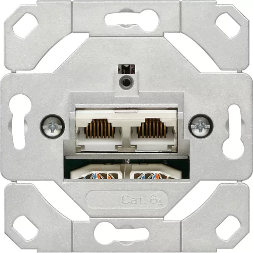 Gira 245200 Hál. aljzat 2-es Cat.6A IEEE 802.3an betét