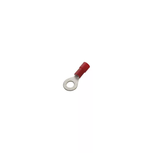 HAUPA 260258 PSZ5 Szigetelt szemes saru 1,5mm2 M5 piros 50db/csomag