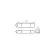 KANLUX 28026 BRAVO Driver 40W LED panelhez