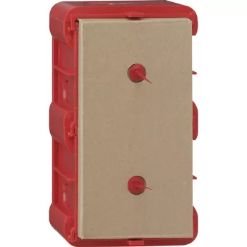 Gira 289200 Beépítődoboz 2-es falba süllyesztett E22 piros