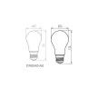 KANLUX 29648 LED izzó XLED E27 18W 2450lm 2700K FILAMEN