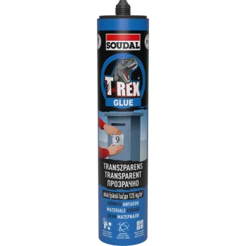   SOUDAL 351056 Ragasztó transparens szálerősített T-Rex 310 g