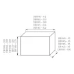 KANLUX 3830 Kiselosztó falon kívüli 3830 DB104S 1x4P/SMD