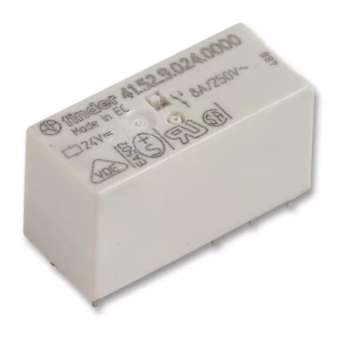 FINDER 41.52.9.024.0000 Relé 8A 24VDC monostabil