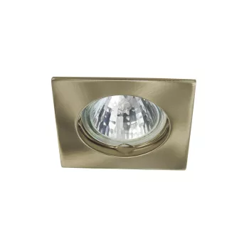 KANLUX 4693 NAVI CTX-DS10-AB MR16 12V Szögletes fix patinált sárgaréz IP 20 beltéri ÁLTALÁNOSSE