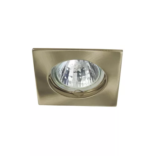 KANLUX 4693 NAVI CTX-DS10-AB MR16 12V Szögletes fix patinált sárgaréz IP 20 beltéri ÁLTALÁNOSSE