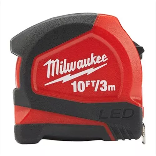 MILWAUKEE 48226602 Mérőszalag LED világítással 3 m - 1 db