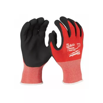   MILWAUKEE 4932471417 Munkavédelmi kesztyű vágásbiztos nitril mártott 1/A - L/9