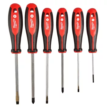 MILWAUKEE 4932471807 Csavarhúzó 3 oldalú markolattal 6 részes készlet (PH1/PH2/SL3/SL4/SL5.5/SL