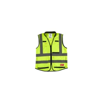 MILWAUKEE 4932471896 Prémium láthatósági mellény, sárga - L/XL