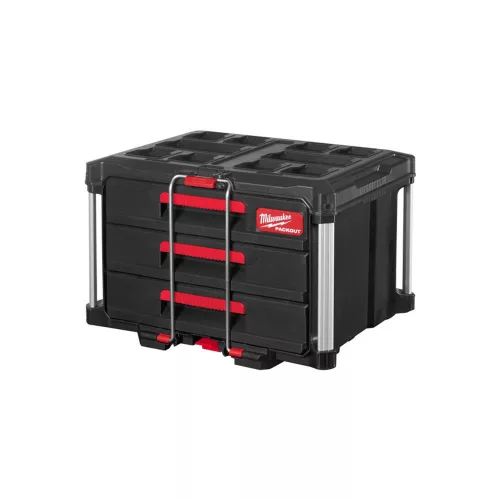MILWAUKEE 4932472130 Tároló láda 3 fiókos PACKOUT™