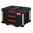MILWAUKEE 4932472130 Tároló láda 3 fiókos PACKOUT™
