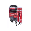 MILWAUKEE 4932478557 Racsnis csuklós csillag-villáskulcs készlet 7 részes 8-17 mm CrV MAX BITE™