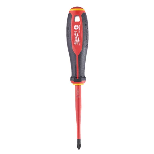 MILWAUKEE 4932478736 VDE Csavarhúzó 3 oldalú markolattal  PZ/ SL2 x100