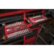 MILWAUKEE 4932478812 1/4˝racsnis dugókulcs készlet metrikus (28 részes) PACKOUT™ keskeny