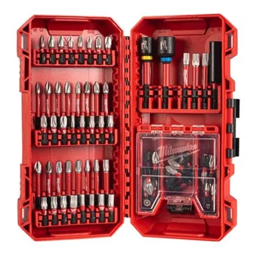 MILWAUKEE 4932492007 Bitkészlet 70 darabos Shockwave - 1 db