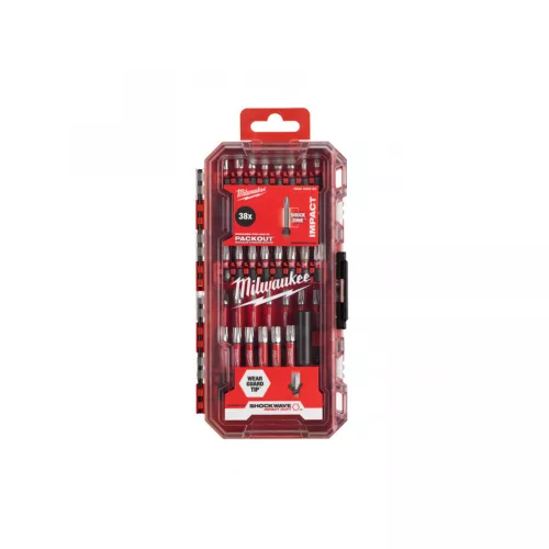 MILWAUKEE 4932492009 Bithegy készlet 38 részes Shockwave