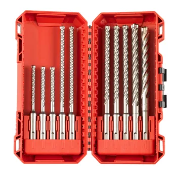 MILWAUKEE 4932492115 MX4 SDS-Plus 4 élű fúrószár Klt 3. - 10 rsz