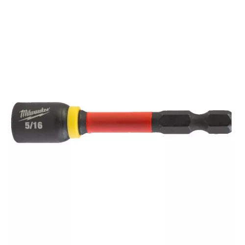 MILWAUKEE 4932492438 1/4" HEX Befogású, Mágneses Gépi Dugókulcs 5/16" x 65 mm - 1 db