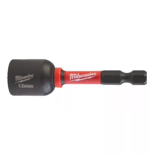 MILWAUKEE 4932492442 1/4" HEX Befogású, Mágneses Gépi Dugókulcs 12 x 65 mm mm - 1 db