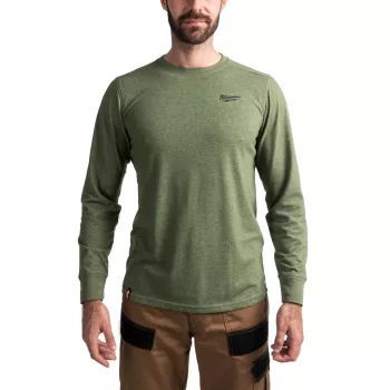   MILWAUKEE HTLSGN XL - Hibrid hosszú ujjú póló Zöld - 4932493001