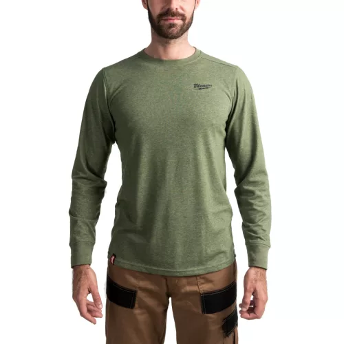 MILWAUKEE HTLSGN XL - Hibrid hosszú ujjú póló Zöld - 4932493001