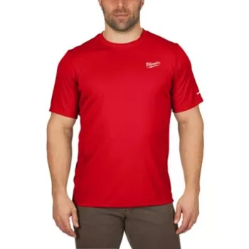 MILWAUKEE 4932493072 WWSSRD XXL - Rövid ujjú póló Piros