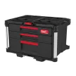 MILWAUKEE 4932493190 PACKOUT™ Tároló Láda 2+1 fiókos - 1db