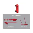 MILWAUKEE 4932493382 PACKOUT™ Tartó hosszú eszközökhöz 1 befogással