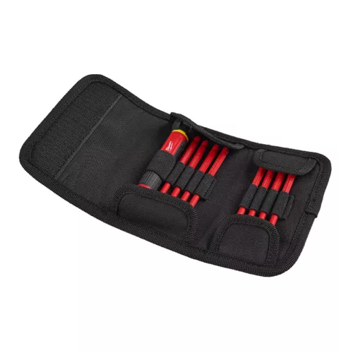 MILWAUKEE 4932493659 VDE 8 az 1-ben Szigetelt Precíziós Multi-bit szett + csavarhúzó