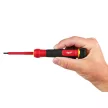 MILWAUKEE 4932493659 VDE 8 az 1-ben Szigetelt Precíziós Multi-bit szett + csavarhúzó