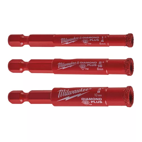 MILWAUKEE 4932498368 Diamond Max™  Száraz gyémántfúró készlet 3 rsz.
