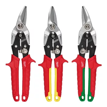   MILWAUKEE 4932499020 Aviation lemezvágó olló készlet (3 darabos)